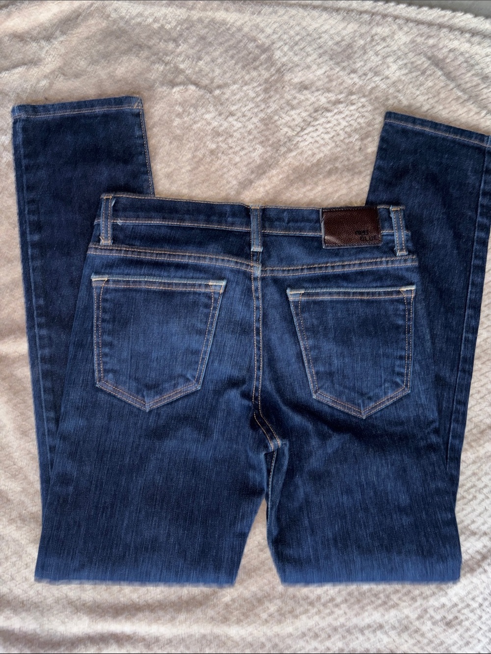 Redline Women's Dark Blue Straight Leg Jeans - Picture 10 of 11